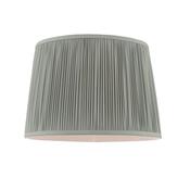 Laura Ashley Hemsley Green 100% Silk Tapered Drum Shade 30cm/12 inch image