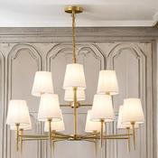 Shandon Forged Style Pendant Matt Brass
