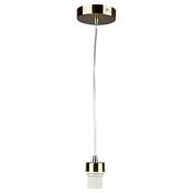 1 Light Antique Brass E27 Suspension image