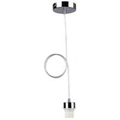 1 Light Polished Chrome E27 Suspension image