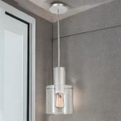 Clear Vintage Glass Pendant image