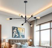 Black Finish Venus Pendant Fitting image