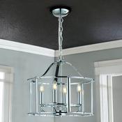 4L Adare Polished Chrome Pendant image