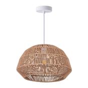 HARVEST BRAIDED PAPER PENDANT - NATURAL FINISH image