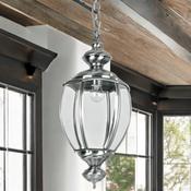 Polished Chrome Lantern image