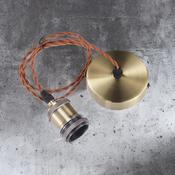 Satin Nickel Braided Cable Suspension image