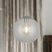 Clear Globe Glass Pendant image