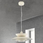 BEIGE RETRO STYLE METAL PENDANT