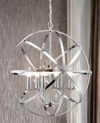 Polished Chrome Besca Round Pendant image