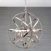 Satin Nickel Besca Round Pendant image