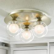Antique Brass Acqua Globe Fitting