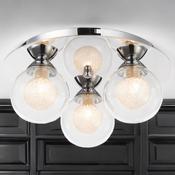 Polished Chrome Acqua Globe Fitting image