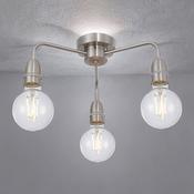 Rion Semi Flush Fiting In Satin Nickel