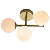 ANTIQUE BRASS MINI GLOBES SURFACE FITTING image