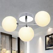 Polished Chrome Mini Globes Surface Fitting