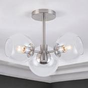 3L Clear Glass Globe Surface Fitting image