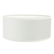 White Cotton Drum Shade image