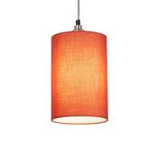 Clyde Cylinder Shade 16cm - Terracotta image