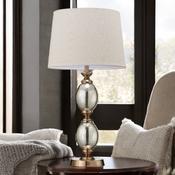 Crushed Mercury Glass Table Lamp image