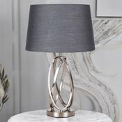 Satin Nickel Table Lamp image