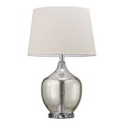 Crushed Mercury Glass Table Lamp image