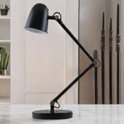Matt Black &amp; With Its Sleek, Minimalist Design, The Anglepoise Lamp Fits Well In Both Modern And Traditional Settings. Its Clean Lines And Functional Form Make It A Stylish Addition To Any Desk Or Table. image