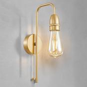 Satin Brass Venus Wall Light (Lamp Not Included)