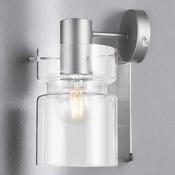 Silver Finish W/ Clear Glass Camden Wall Light