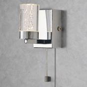Polished Chrome Bubble Effect Led Wall Light image