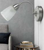 Satin Nickel Wall Light image