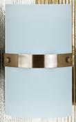 Aluminium And Glass Wall Light image