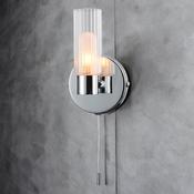 Oilivia Ribbed Wall Light 1L (Polished Chrome)