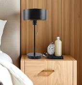 Ennio Black &amp;Amp; Ant. Brass  Table Lamp