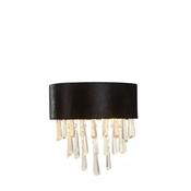 Roll 2Lt Wall Light, Latte Metal image