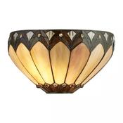 Destiny LED Wall Light, Brass Metal with Glass image