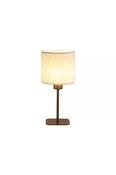 Chelsea 1Lt Table Lamp, Latte Metal with Plush Shade image