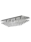 Modena LED Flush, Chrome and Clear Crystal image