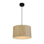 Chelsea 1Lt Pendant, Latte Metal with Plush Shade image