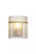 Swizzle 1Lt Pendant, Gold Metal with Champagne Rods image