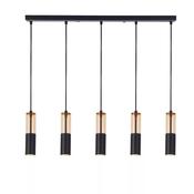 Stellar LED ceiling lamp - Black Metal with Acrylic image
