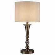 Avaya 1Lt Table Lamp, Ceramic with Linen Shade image