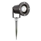 OUTDOOR &amp; PORCH (GU10 LED) -  DIRECTIONAL SPIKE LIGHT RUST BROWNWITH EU PLUG image