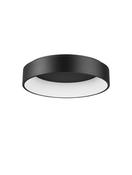 RANDO Black Aluminium &amp; Acrylic LED 42 Watt 230 Volt 2520Lm 3000K IP20 D: 60 H: 13 cm image
