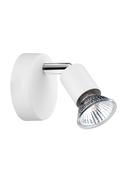 BASE Matt White Metal LED GU10 1x5 Watt IP20 Bulb Excluded D: 8 W: 6.7 H: 10.9 cm image