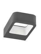 ACQUA Dark Gray Alum. Acrylic Diffuser LED 6 Watt 280Lm 3000K L: 12 W: 18 H: 5 cm IP54 image