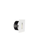 PASSAGIO White Aluminium LED 1 Watt 18,09Lm 3000K 3 Volt 50Hz IP54 L: 3.7 W: 2.2 H: 3.7 cm Cut Out: 3.2 cm Cable Lenght 1.80m Connect it with driver 9020170