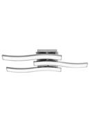 CESENA Chrome Aluminium &amp; Acrylic LED 63 Watt 230 Volt 4100Lm 3000K IP20 L: 85 W: 23 H: 8 cm image