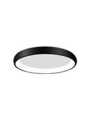 ALBI Black Aluminium &amp; Acrylic LED 50 Watt 230 Volt 2750Lm 3000K IP20 D: 61 H: 8.5 cm image