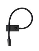 GENEVA Wall Light Sand Black Aluminium LED 3W 3200K L:22.3 W:26.7 H:4.8cm image