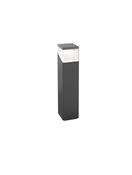 LOCK Dark Gray Alum. White &amp; Clear LED 12 Watt 960Lm IP54 3000K/4000K L: 13.5 H: 50 cm IP54 image